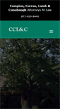 Mobile Screenshot of cclclaw.com