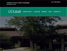 Tablet Screenshot of cclclaw.com